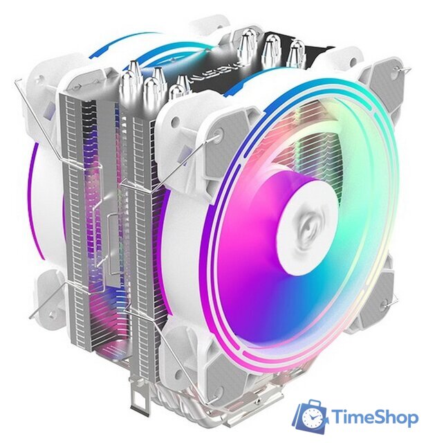 Кулер для процессора ALSEYE H120D (белый) - Изображение №1 — Интернет-магазин Time-Shop