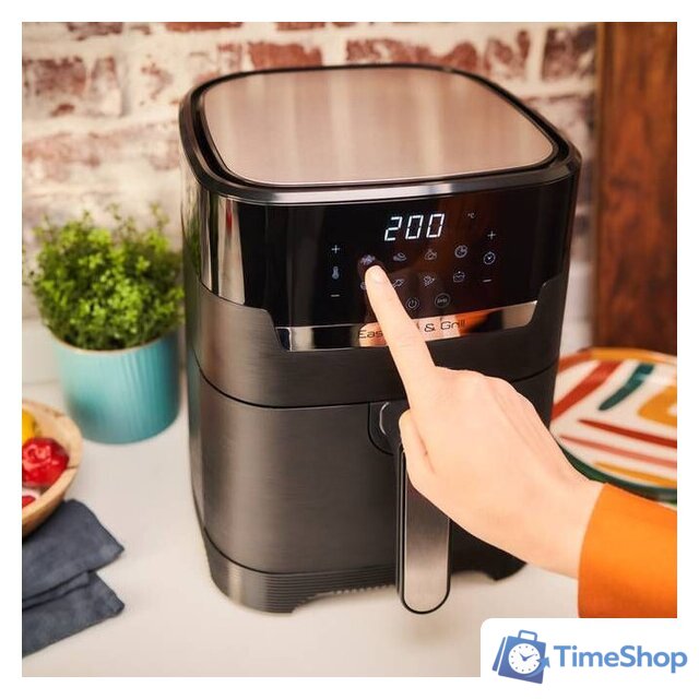 Аэрогриль (аэрофритюрница) Tefal Easy Fry & Grill EY5058 - Изображение №5 — Интернет-магазин Time-Shop