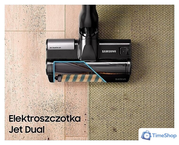 Пылесос Samsung Jet 95 Complete Extra VS20C9554TK/GE - Изображение №5 — Интернет-магазин Time-Shop