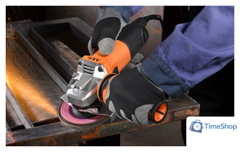 Угловая шлифмашина AEG Powertools WS12-125 S - Изображение №2 — Интернет-магазин Time-Shop