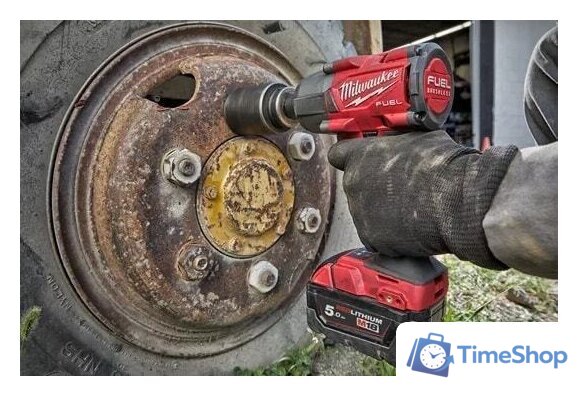 Гайковерт Milwaukee M18 FMTIW2P12-0X 4933478453 (с 2-мя АКБ, кейс) - Изображение №7 — Интернет-магазин Time-Shop