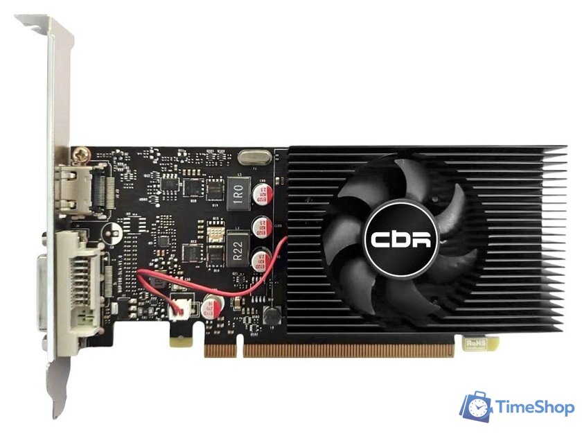 Видеокарта CBR GeForce GT 1030 2GB GDDR5 VGA-STX1030-2G-RTL - Изображение №1 — Интернет-магазин Time-Shop