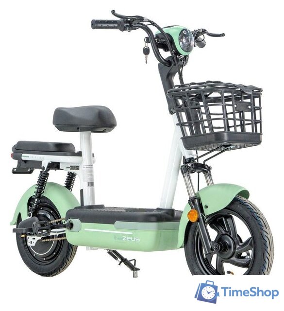 Электроскутер ZeuS Orion (зеленый) - Изображение №2 — Интернет-магазин Time-Shop