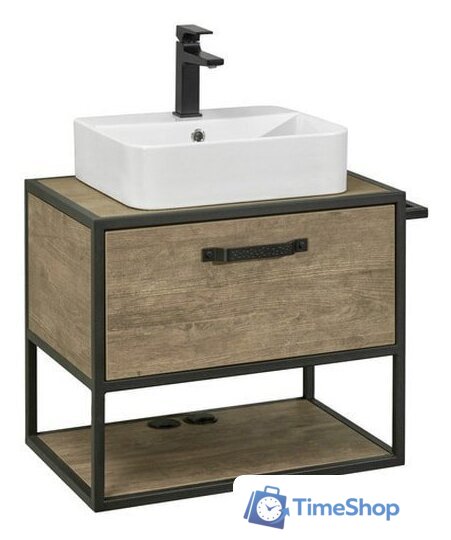  Акватон Тумба Фабрик 65 под умывальник Джой-3 (дуб кантри) - Изображение №1 — Интернет-магазин Time-Shop