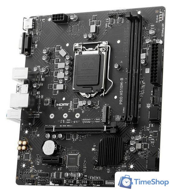 Материнская плата MSI Pro H510M-B - Изображение №2 — Интернет-магазин Time-Shop