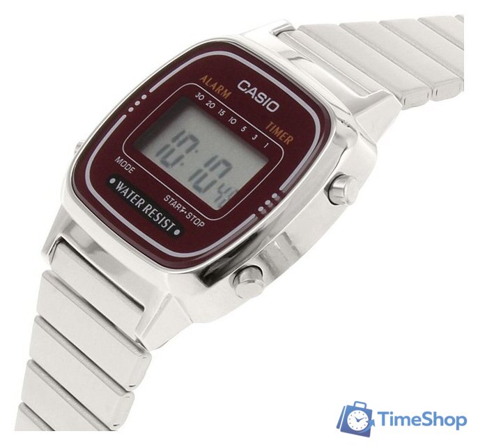 Наручные часы Casio Collection LA-670WA-4E - Изображение №2 — Интернет-магазин Time-Shop