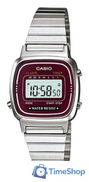 Наручные часы Casio Collection LA-670WA-4E - Изображение №1 — Интернет-магазин Time-Shop