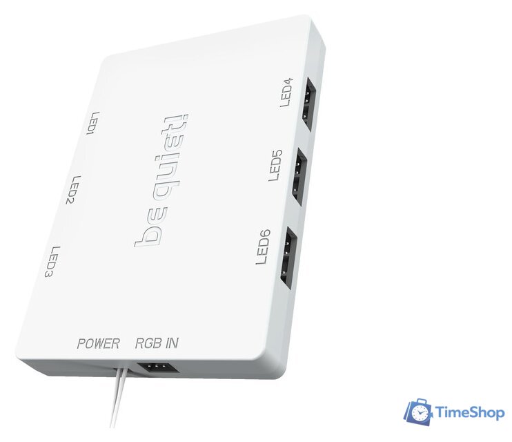 Комплект вентиляторов для корпуса с контроллером be quiet! Light Wings White 140mm PWM Triple-Pack BL102 - Изображение №5 — Интернет-магазин Time-Shop