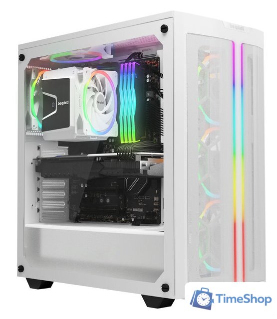 Комплект вентиляторов для корпуса с контроллером be quiet! Light Wings White 140mm PWM Triple-Pack BL102 - Изображение №2 — Интернет-магазин Time-Shop