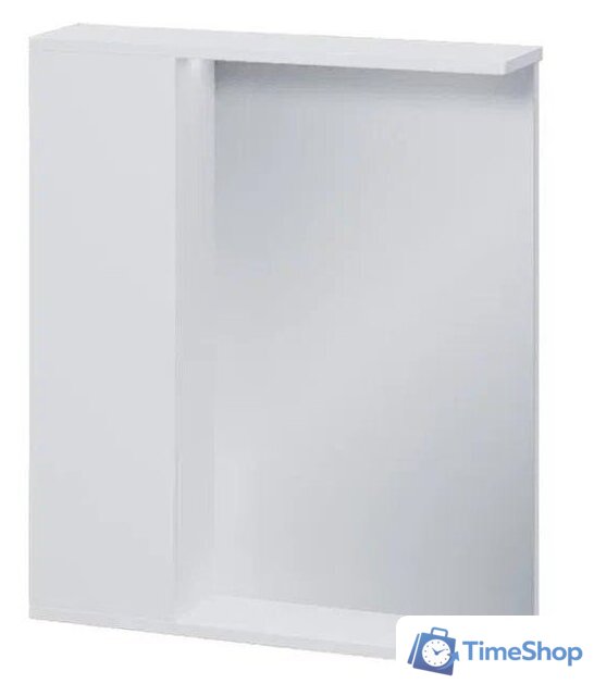  Volna Шкаф с зеркалом Lake 60 L (белый) - Изображение №1 — Интернет-магазин Time-Shop