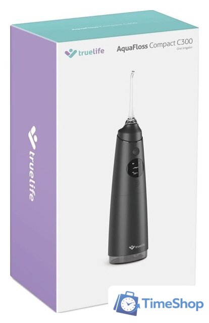 Ирригатор  TrueLife AquaFloss Compact C300 (черный) TLF778444 - Изображение №13 — Интернет-магазин Time-Shop