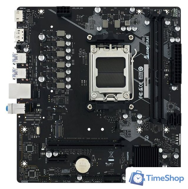 Материнская плата BIOSTAR A620MS Ver. 6.0 - Изображение №1 — Интернет-магазин Time-Shop