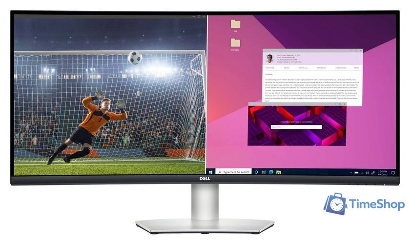 Монитор Dell 34 Curved USB-C S3423DWC - Изображение №1 — Интернет-магазин Time-Shop