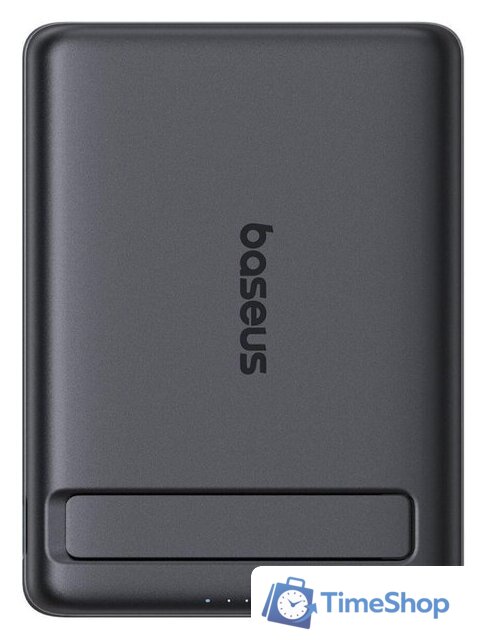 Внешний аккумулятор Baseus PicoGo AM31 Mini Magnetic Power Bank with Stand 20W 5000mAh (черный) - Изображение №1 — Интернет-магазин Time-Shop