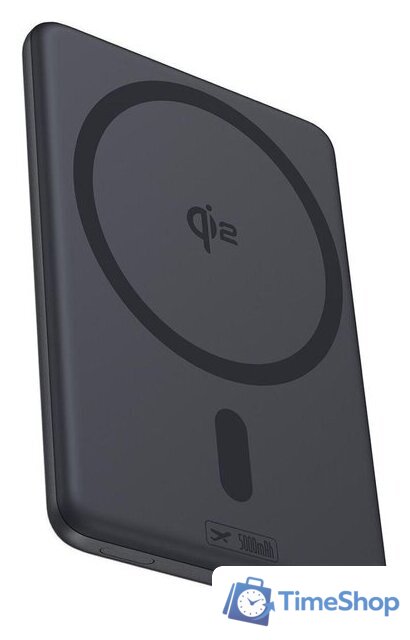 Внешний аккумулятор Baseus PicoGo AM31 Mini Magnetic Power Bank with Stand 20W 5000mAh (черный) - Изображение №2 — Интернет-магазин Time-Shop
