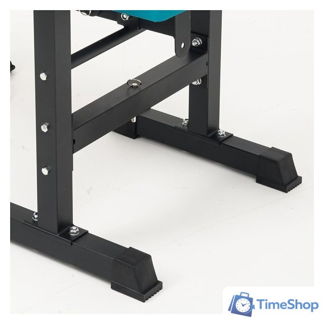 Силовая скамья Calviano 1008 (черный/синий) - Изображение №7 — Интернет-магазин Time-Shop