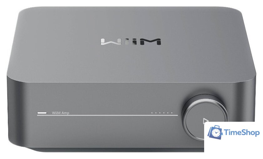 Сетевой интегральный усилитель WiiM Amp (серый) - Изображение №1 — Интернет-магазин Time-Shop