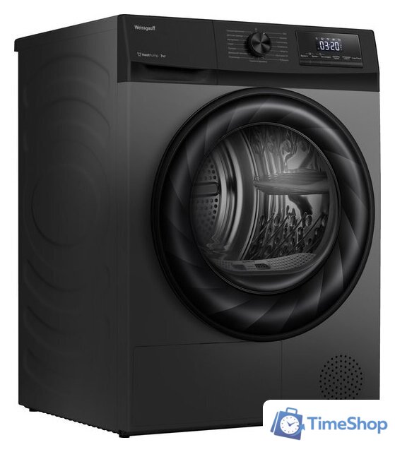 Сушильная машина Weissgauff WD 4948 Heat Pump Grey - Изображение №3 — Интернет-магазин Time-Shop