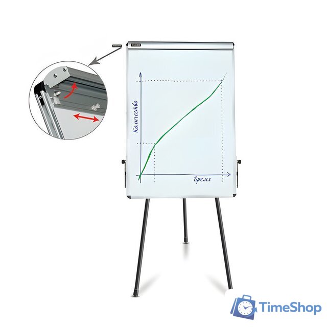 Магнитно-маркерная доска BRAUBERG 70х100 см 231720 - Изображение №2 — Интернет-магазин Time-Shop