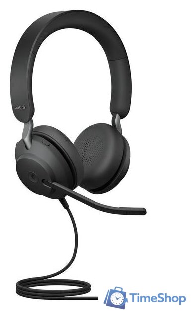 Офисная гарнитура Jabra Evolve2 40 MS Stereo USB-A - Изображение №4 — Интернет-магазин Time-Shop
