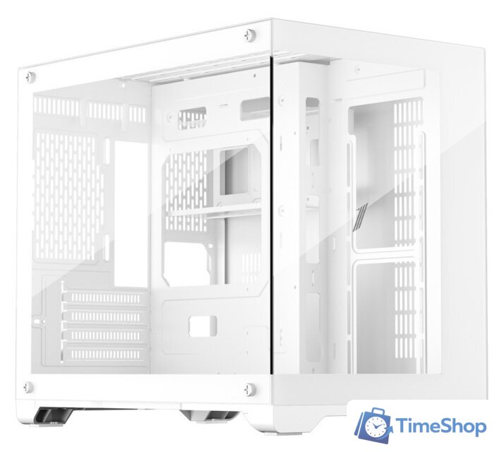 Корпус 1stPlayer MV6-TRANSPARENT (белый) - Изображение №1 — Интернет-магазин Time-Shop