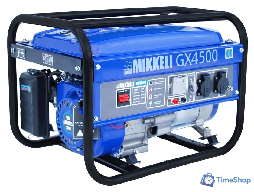 Бензиновый генератор Mikkele GX4500 - Изображение №1 — Интернет-магазин Time-Shop