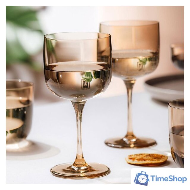 Набор бокалов для вина Villeroy & Boch Like Clay 19-5179-8200 - Изображение №4 — Интернет-магазин Time-Shop