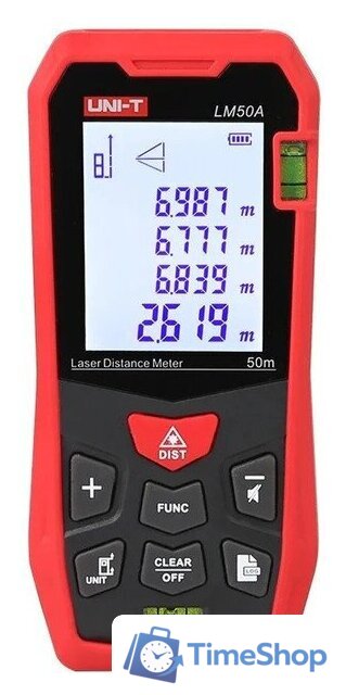 Лазерный дальномер UNI-T LM50A - Изображение №1 — Интернет-магазин Time-Shop
