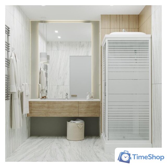 Душевая кабина Triton Квадро 100x80 А Полосы, ДН4 - Изображение №10 — Интернет-магазин Time-Shop