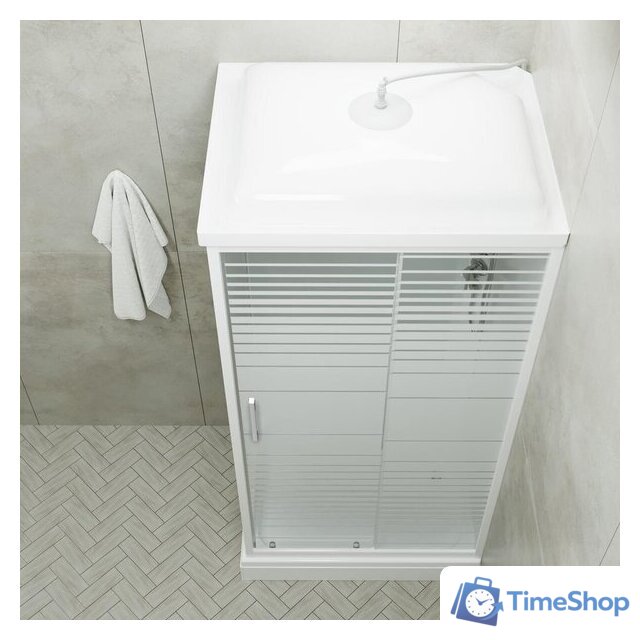 Душевая кабина Triton Квадро 100x80 А Полосы, ДН4 - Изображение №13 — Интернет-магазин Time-Shop