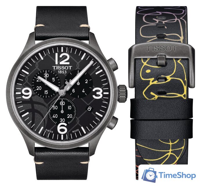 Наручные часы со сменной частью Tissot Chrono XL 3X3 Street Basketball T116.617.36.067.00 - Изображение №1 — Интернет-магазин Time-Shop