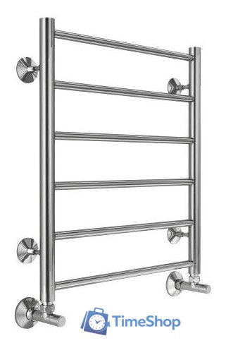 Полотенцесушитель TERMINUS Аврора П6 500x600 нп (хром) - Изображение №2 — Интернет-магазин Time-Shop