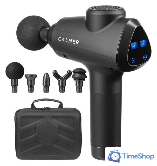 Перкуссионный массажер Calmer Knook Plus K3 (черный) - Изображение №10 — Интернет-магазин Time-Shop