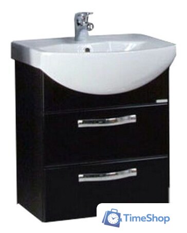  Акватон Ария 50 М Тумба черный (1.A140.0.01A.A95.0) - Изображение №1 — Интернет-магазин Time-Shop