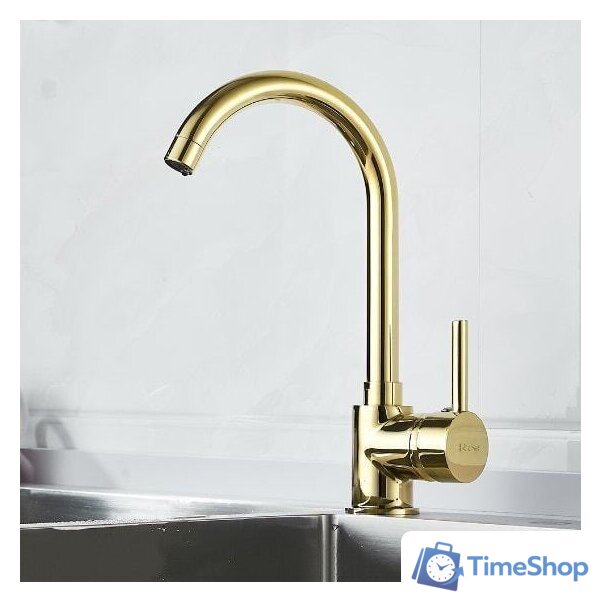 Смеситель Rea Talisa REA-B1020 (золотой) - Изображение №3 — Интернет-магазин Time-Shop