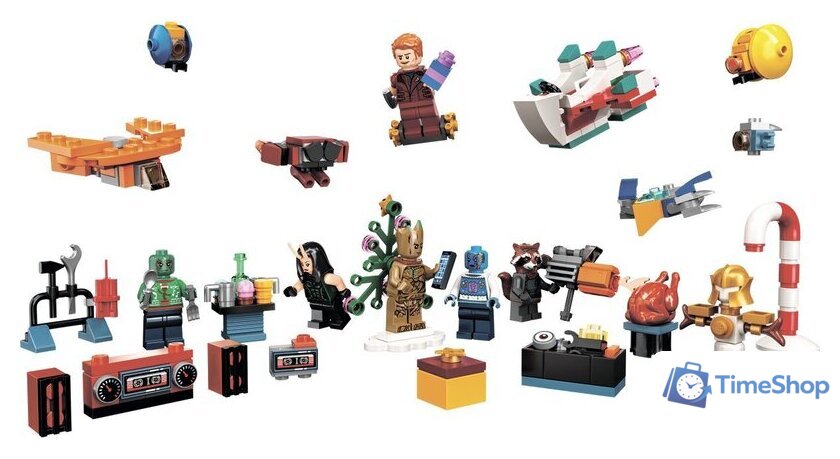 Конструктор LEGO Marvel 76231 Адвент-календарь Стражи Галактики - Изображение №4 — Интернет-магазин Time-Shop