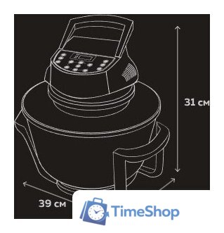 Аэрогриль (аэрофритюрница) GFgril GFA-GL17D - Изображение №16 — Интернет-магазин Time-Shop