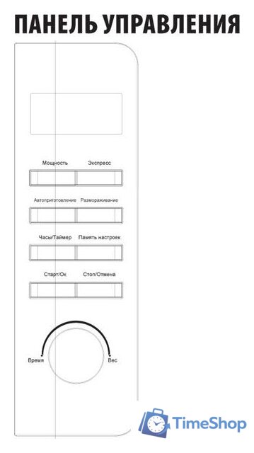 Микроволновая печь Supra 20TS55 - Изображение №2 — Интернет-магазин Time-Shop