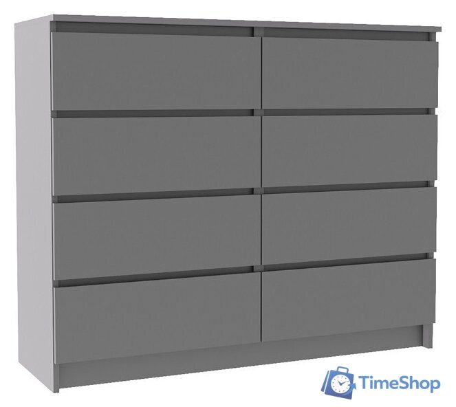 Комод ДСВ Мори МК 1200.8 (графит) - Изображение №1 — Интернет-магазин Time-Shop