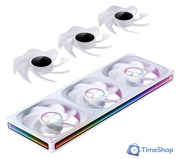 Вентилятор для корпуса Jonsbo ZA-420WR (белый) - Изображение №2 — Интернет-магазин Time-Shop