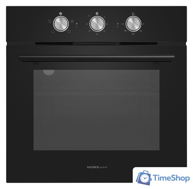 Электрический духовой шкаф HOMSair OES604BK - Изображение №1 — Интернет-магазин Time-Shop