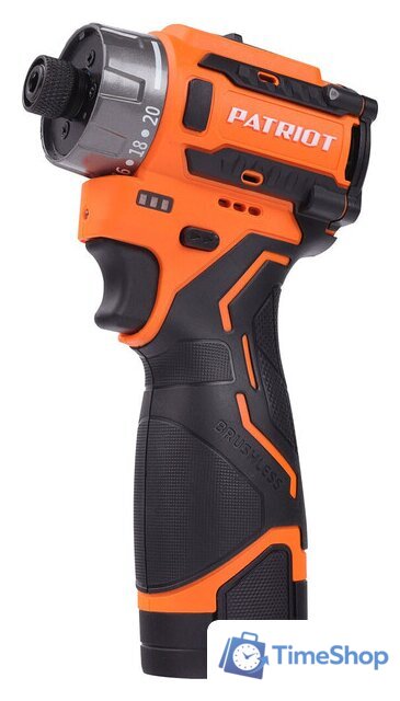 Винтоверт Patriot BR 469 180201469 (с 2-мя АКБ, кейс) - Изображение №1 — Интернет-магазин Time-Shop