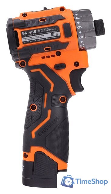 Винтоверт Patriot BR 469 180201469 (с 2-мя АКБ, кейс) - Изображение №3 — Интернет-магазин Time-Shop