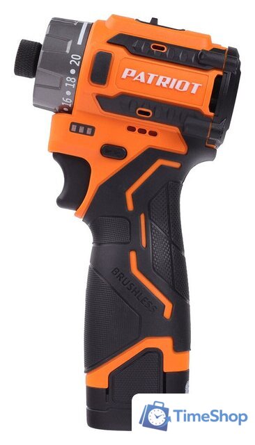 Винтоверт Patriot BR 469 180201469 (с 2-мя АКБ, кейс) - Изображение №2 — Интернет-магазин Time-Shop