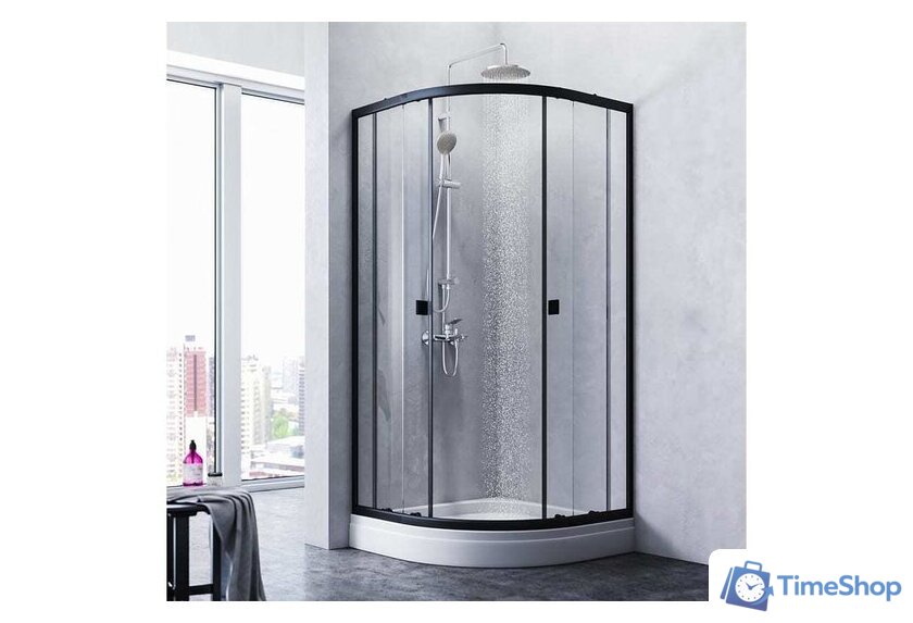 Душевой уголок AM.PM X-Joy Twin Slide W88G-205-090BT64 90x90 - Изображение №3 — Интернет-магазин Time-Shop