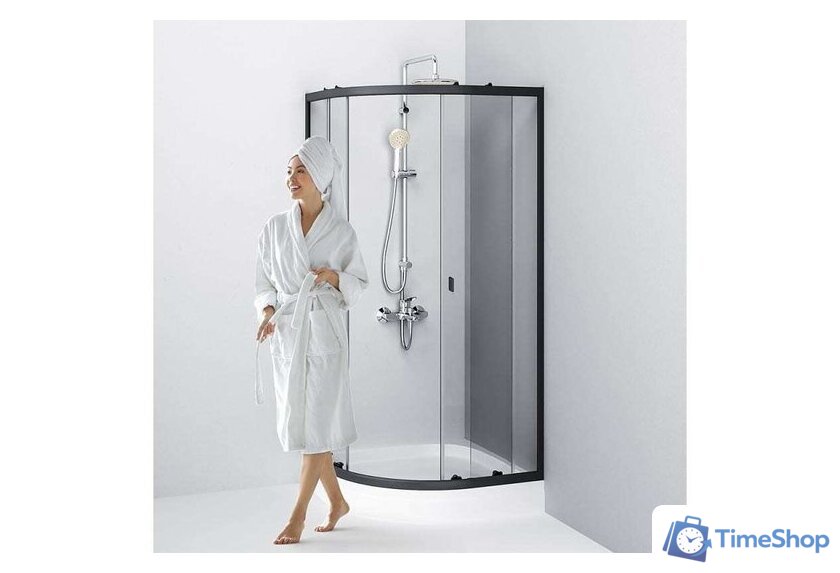 Душевой уголок AM.PM X-Joy Twin Slide W88G-205-090BT64 90x90 - Изображение №6 — Интернет-магазин Time-Shop