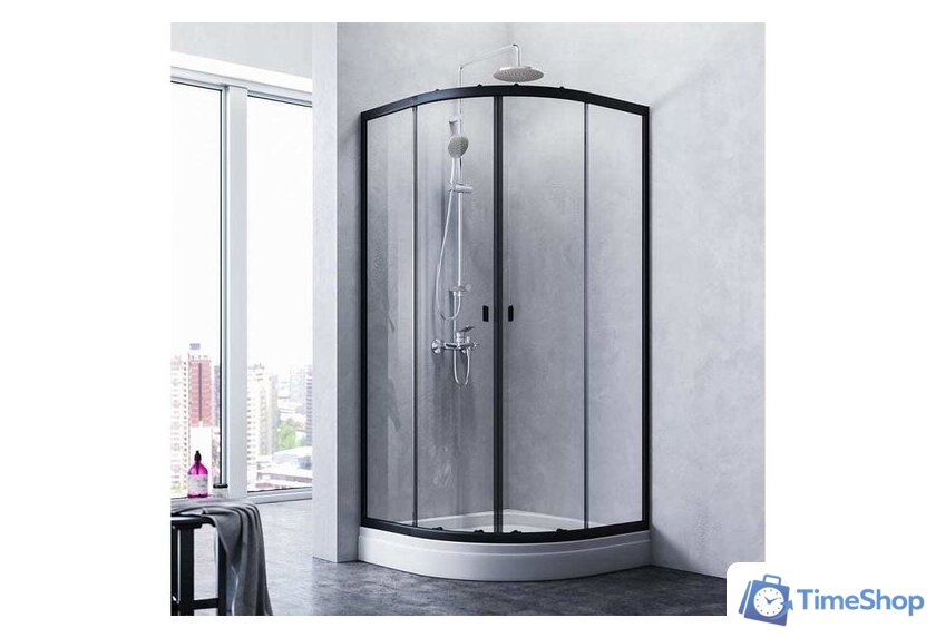 Душевой уголок AM.PM X-Joy Twin Slide W88G-205-090BT64 90x90 - Изображение №2 — Интернет-магазин Time-Shop