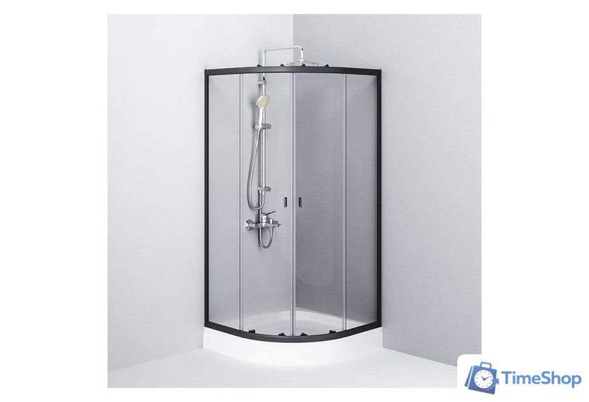 Душевой уголок AM.PM X-Joy Twin Slide W88G-205-090BT64 90x90 - Изображение №5 — Интернет-магазин Time-Shop