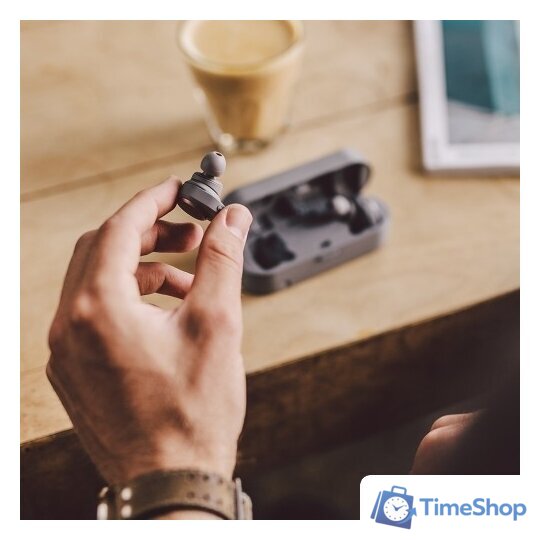 Наушники Audio-Technica ATH-CKR7TW (серый) - Изображение №3 — Интернет-магазин Time-Shop