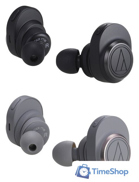 Наушники Audio-Technica ATH-CKR7TW (серый) - Изображение №5 — Интернет-магазин Time-Shop